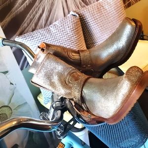 Brand, New Frye Harness Silver Mul Rustic Boots, Size 8.5